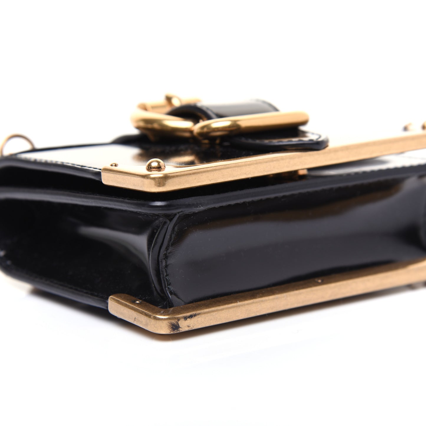 Spazzolato Micro Cahier Bag Black