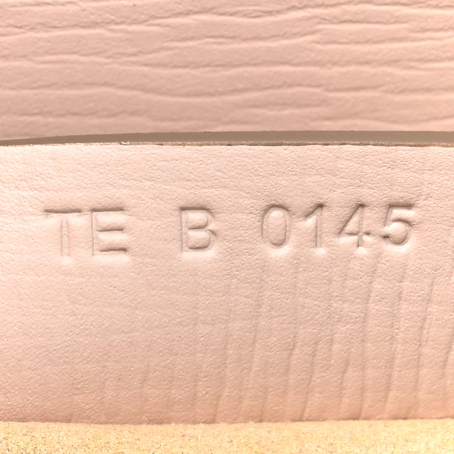 Textured Calfskin Mini Pandora Box Chain Crossbody Bag Powder Pink