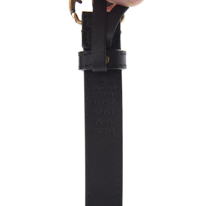 Gucci Calfskin Double G 20mm Belt 90 36 Black 5 of 6