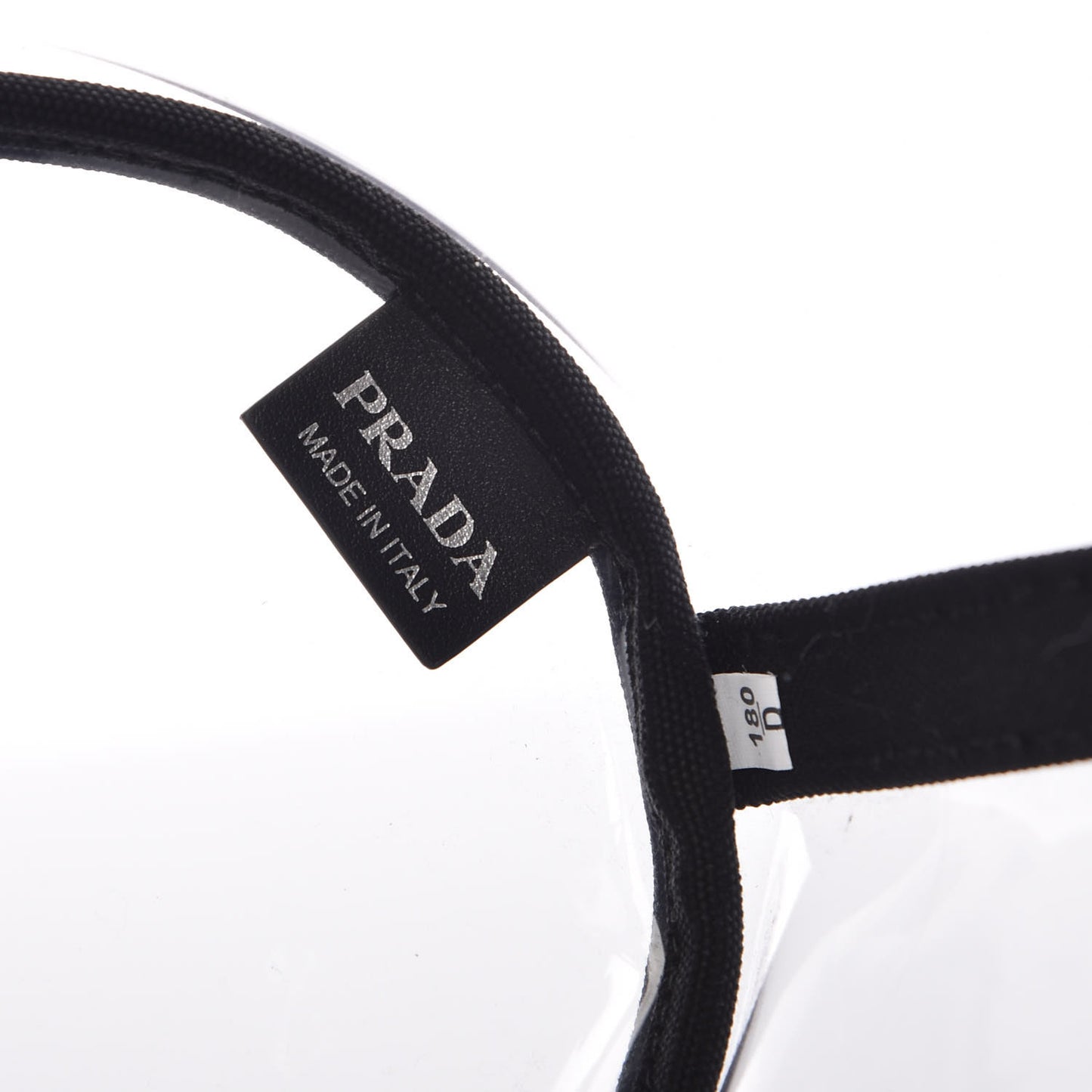 Plexiglass Canapa Small Shopper Tote Black