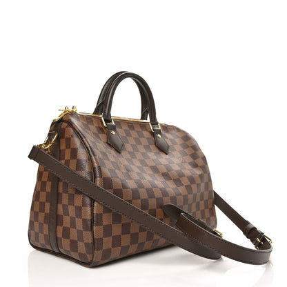 Louis Vuitton Damier Ebene Speedy Bandouliere 30 3 of 6
