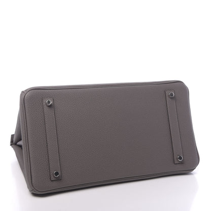 Hermes Togo Birkin 35 Etain 4 of 11