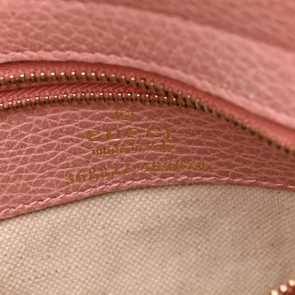 Gucci Dollar Calfskin Mini Swing Top Handle Bag Soft Pink 6 of 10