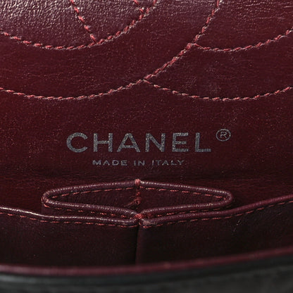 Chanel Aged Calfskin Quilted 2.55 Reissue 225 Flap Black 6 of 9