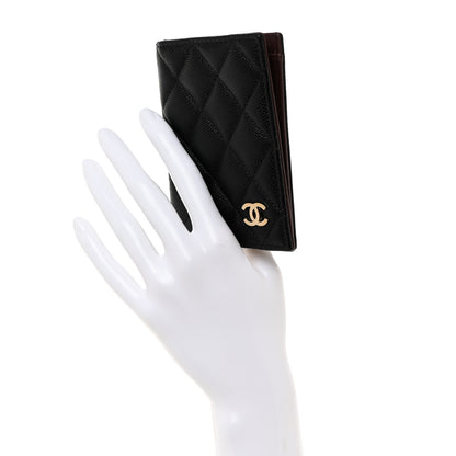 Chanel Caviar Quilted Card Holder Wallet Black 2 of 8