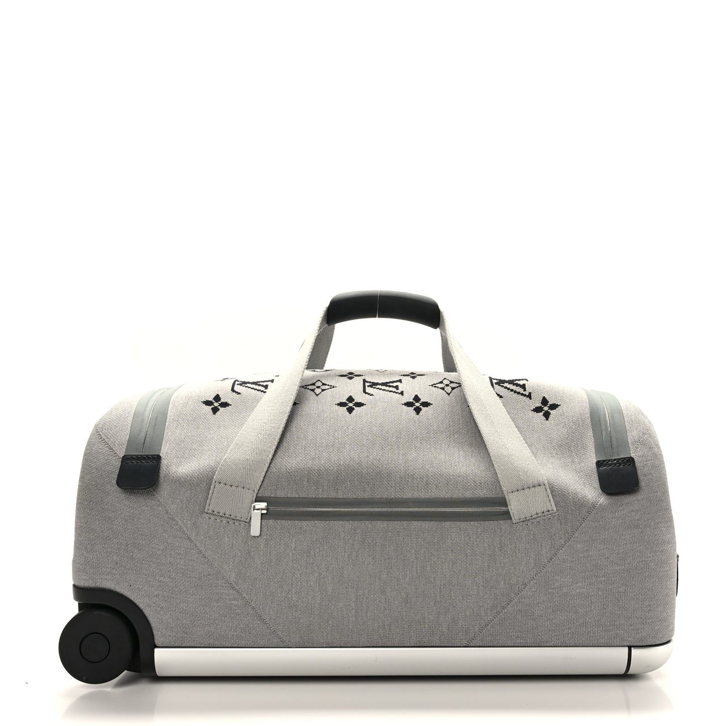 Knit Monogram Horizon Soft Duffle 55 Grey