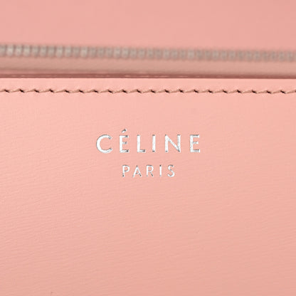 Celine Smooth Calfskin Medium Classic Box Flap Bag Pink 6 of 10