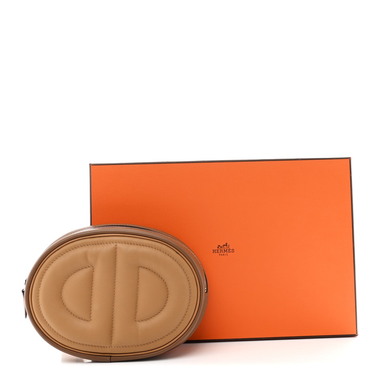 Hermes Swift In-The-Loop Belt Bag  Biscuit Alezan Sesame 11 of 11