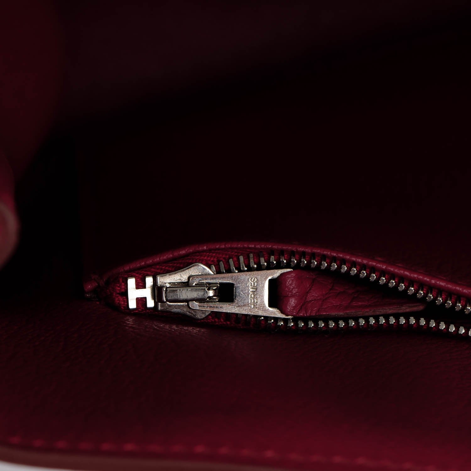 Hermes Taurillon Clemence Jypsiere 34 Rubis 8 of 13