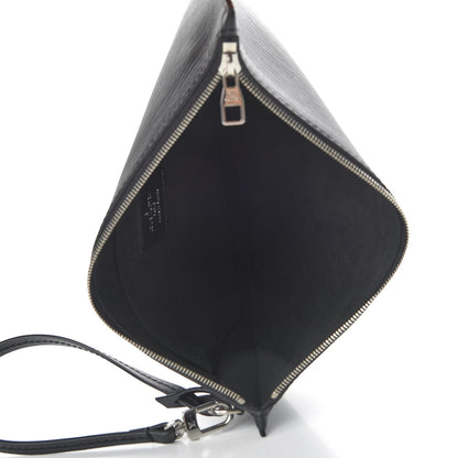 Louis Vuitton Epi Neverfull Pochette MM GM Black 5 of 7