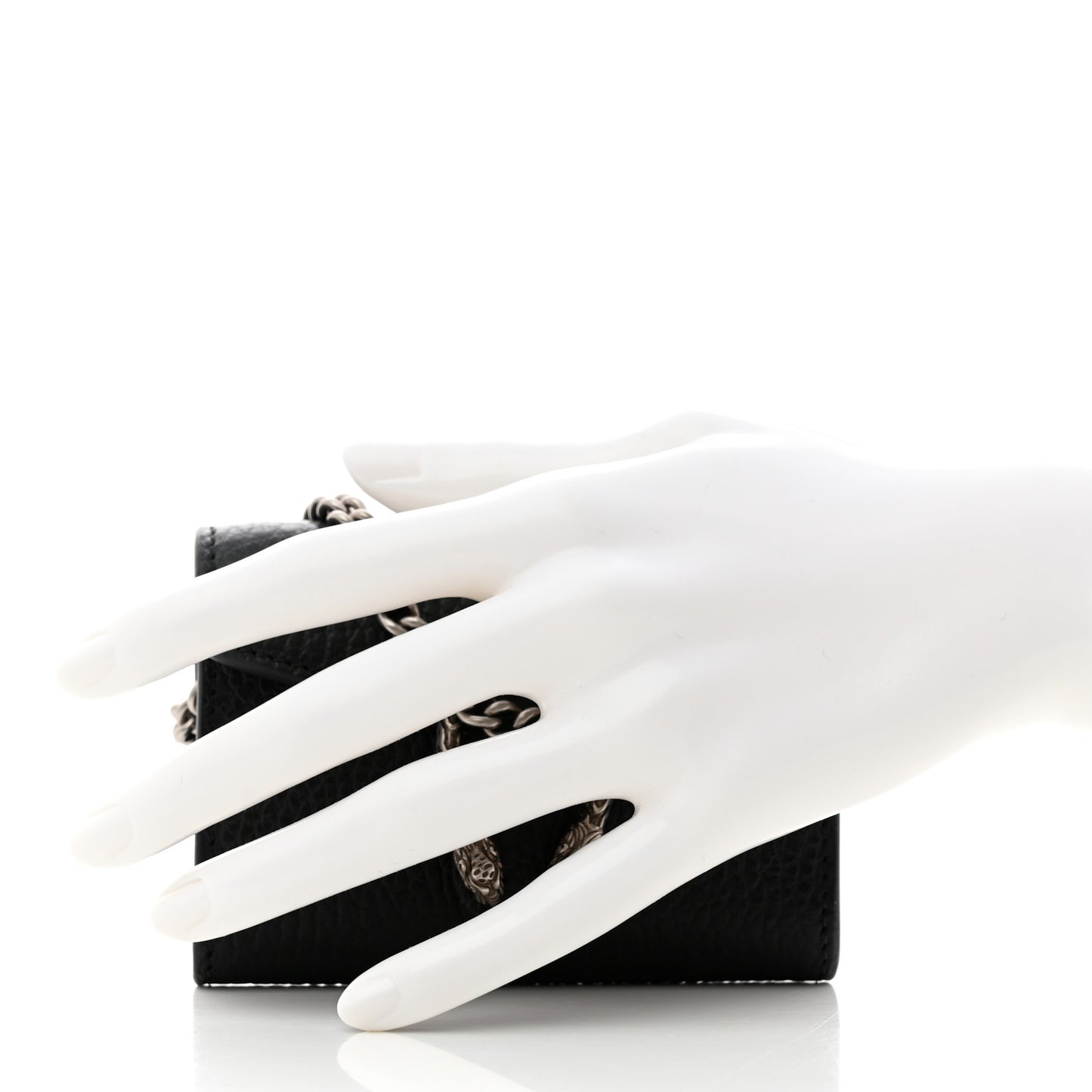 Calfskin Dionysus Coin Purse Black