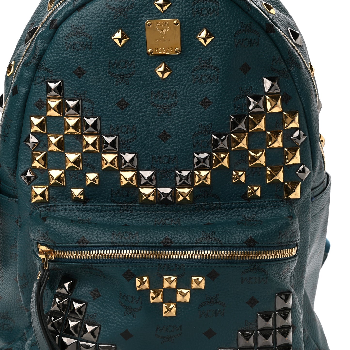 Visetos Studded Medium Stark M Backpack Blue