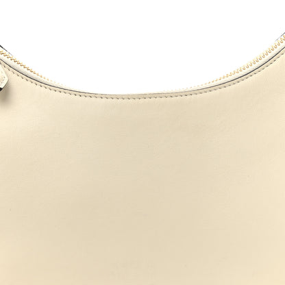 Fendi Vitello Grace Matte Small Fendigraphy Hobo Bag White Ice 8 of 12