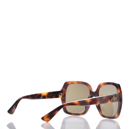 Gucci Acetate Square GG 0096SA Sunglasses Havana 4 of 9