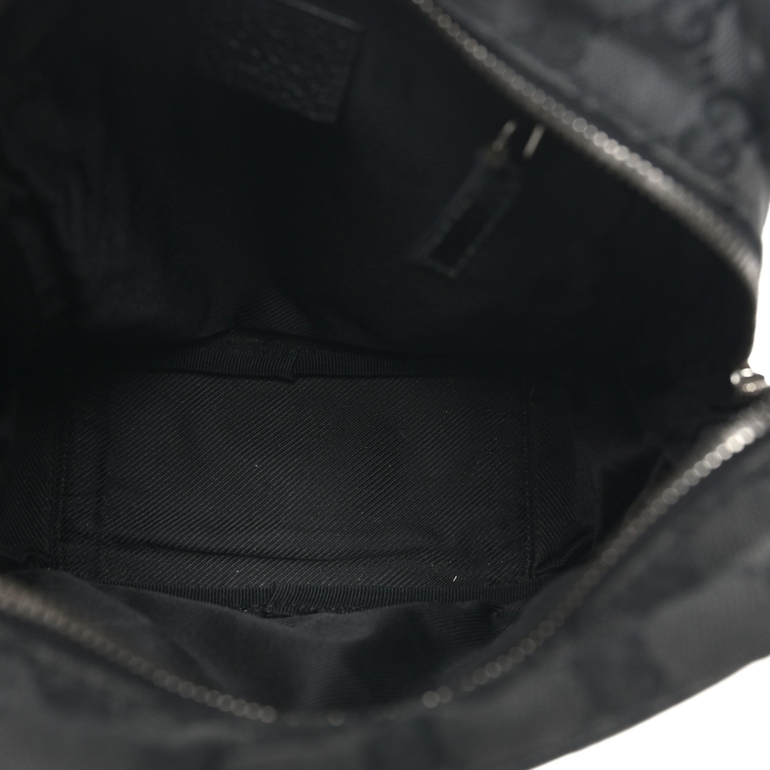 Gucci GG Monogram Flight Small Crossbody Bag Black 5 of 10