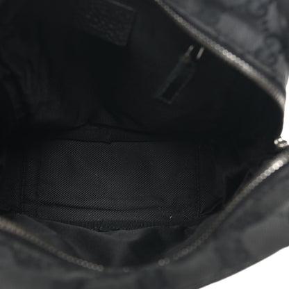 Gucci GG Monogram Flight Small Crossbody Bag Black 5 of 10