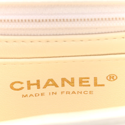 Chanel Lambskin Resin Crystal Square Quilted Mini Monacoco Flap White 6 of 10