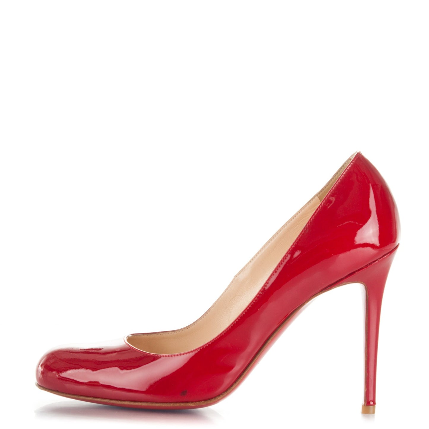 Patent Simple 100 Pumps 38.5 Red