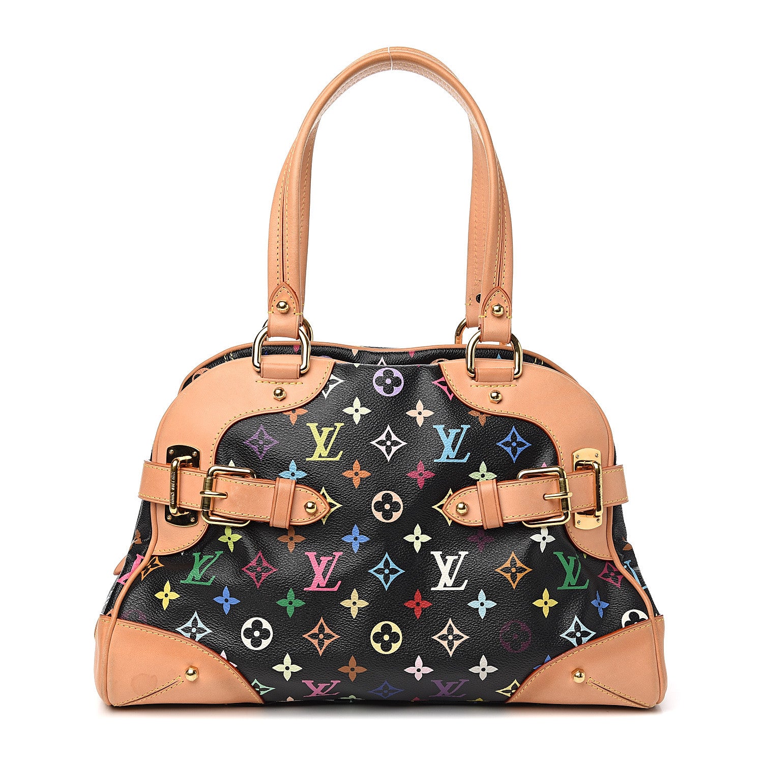 Louis Vuitton Monogram Multicolor Claudia Black 1 of 12