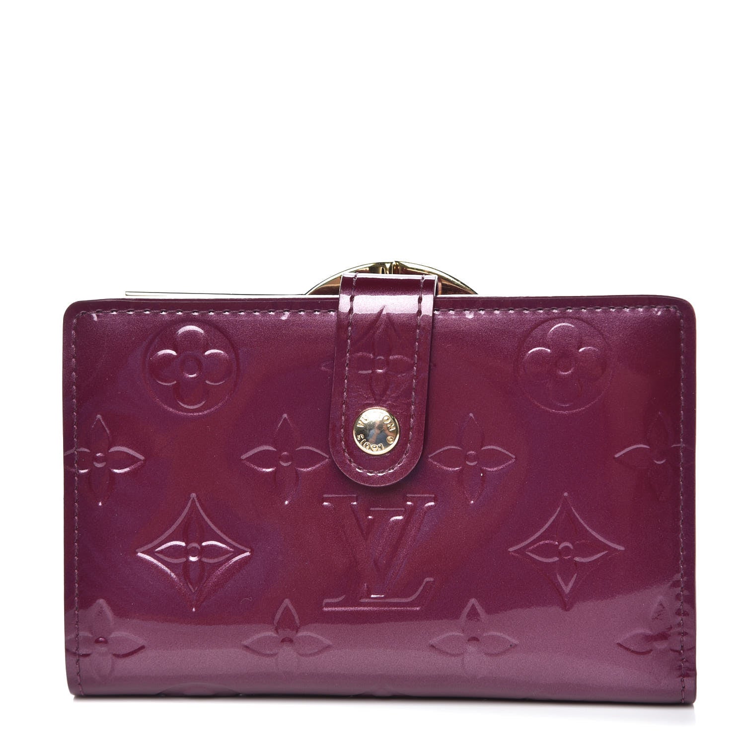 Louis Vuitton Vernis French Purse Wallet Violet 1 of 11