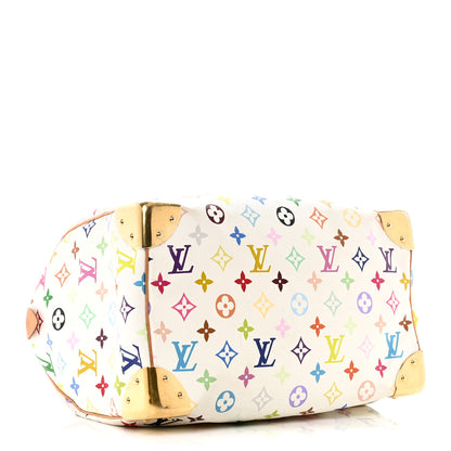 Louis Vuitton Monogram Multicolor Speedy 30 White 4 of 11
