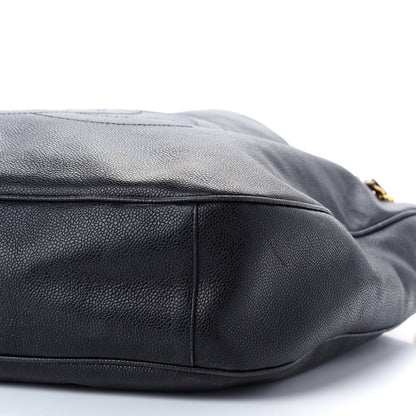Chanel Caviar CC Shoulder Bag Black 8 of 8