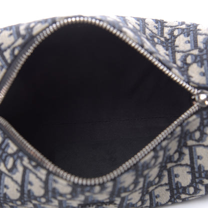 Christian Dior Oblique Roller Messenger Bag Blue 5 of 8