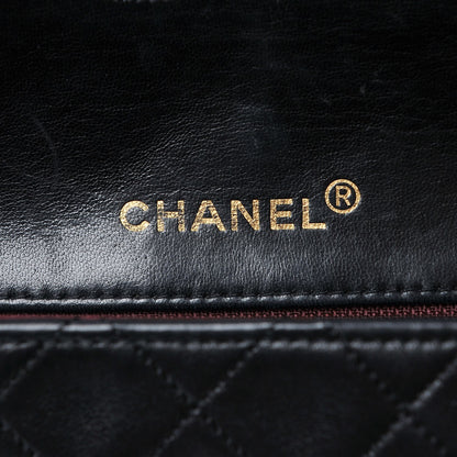 Chanel Lambskin Quilted Mini Square Flap Black 6 of 10