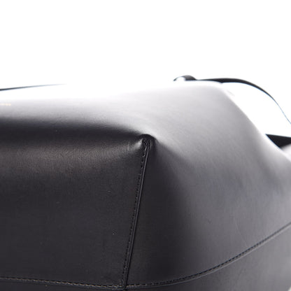 Mansur Gavriel Vegetable Tanned Calfskin Bucket Bag Black Oro 10 of 12