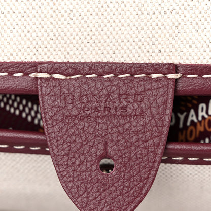 Goyard Goyardine Artois MM Burgundy 6 of 10