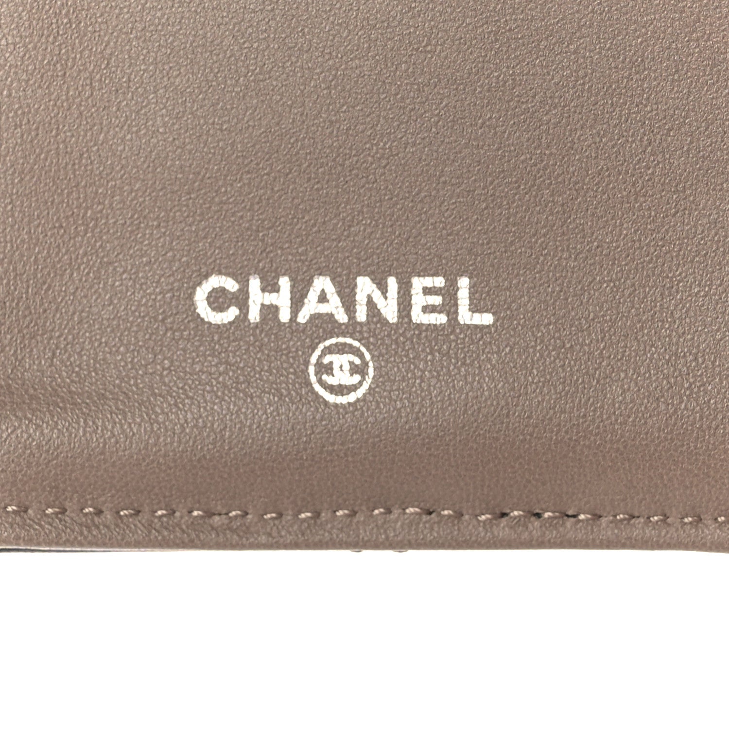 Chanel Lambskin Quilted Yen Wallet Black 6 of 9