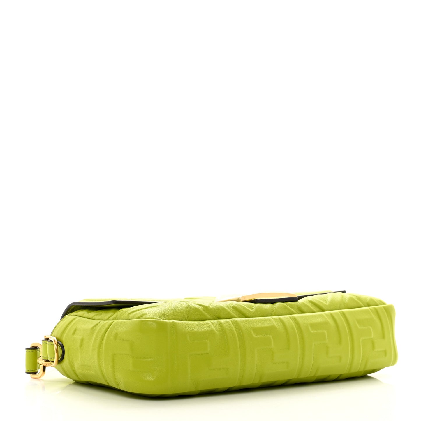 Nappa FF 1974 Embossed Baguette Wasabi
