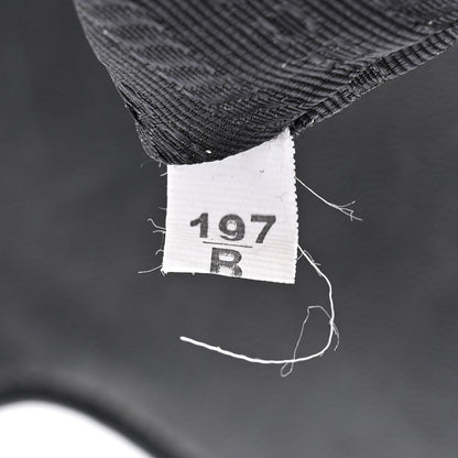 Prada Nappa Gaufre Medium Chain Flap Shoulder Bag Black 8 of 12