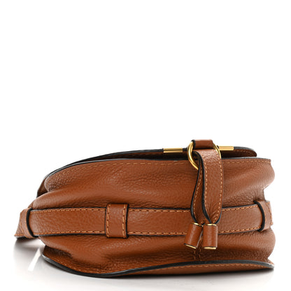 Chloe Calfskin Mini Marcie Round Crossbody Bag Tan 4 of 11