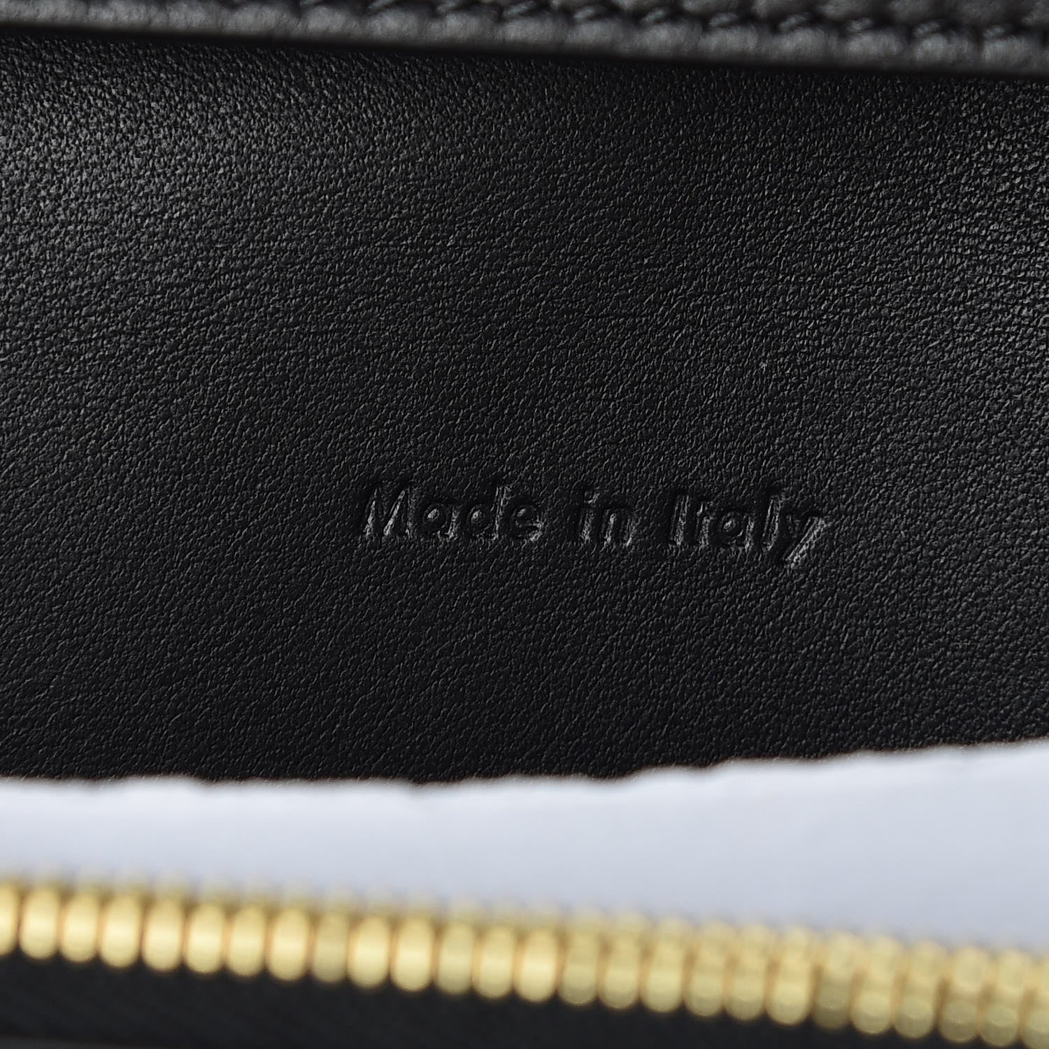 Celine Lambskin Large Diagonal Flap On Chain Black White 8 of 8