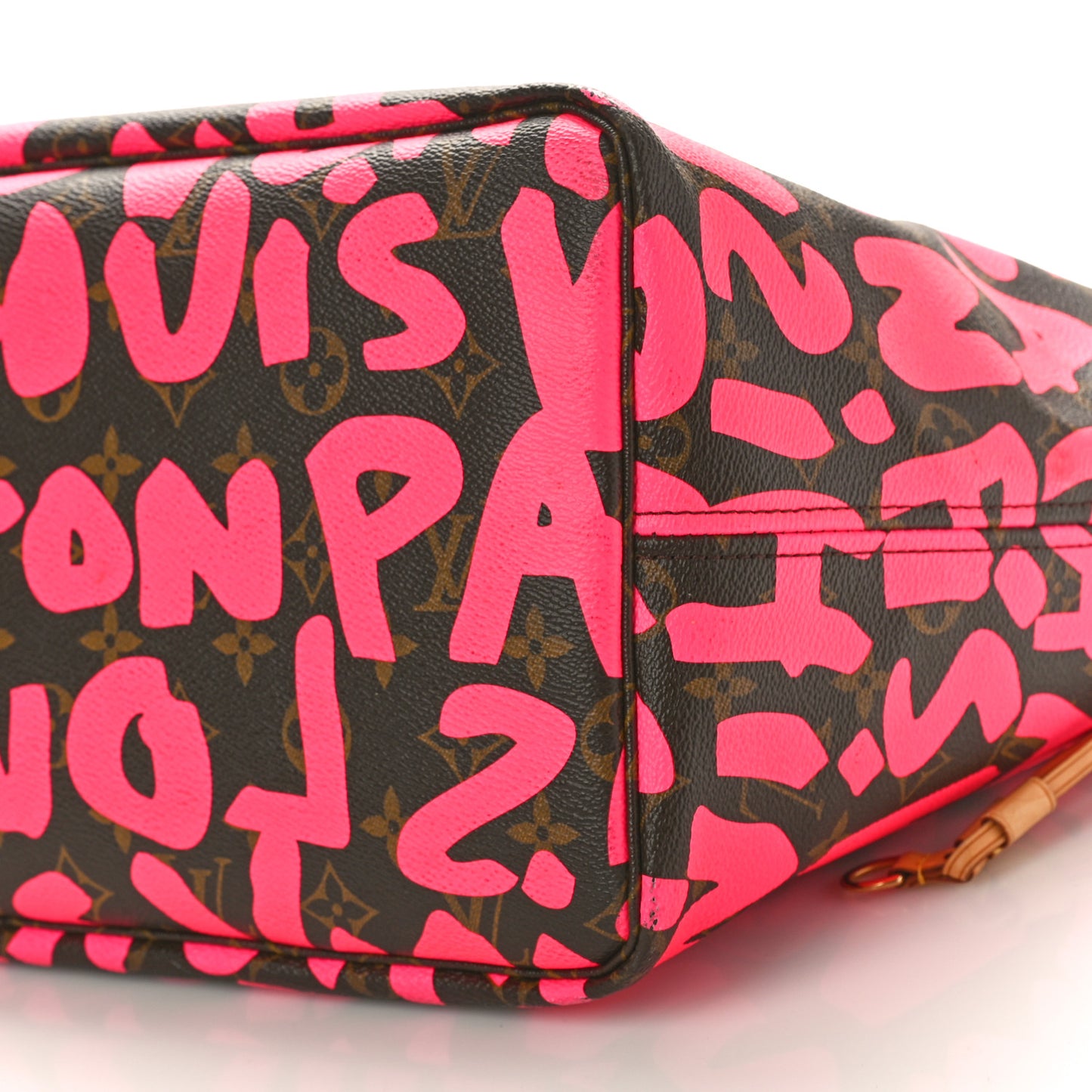 Monogram Graffiti Neverfull GM Fuchsia