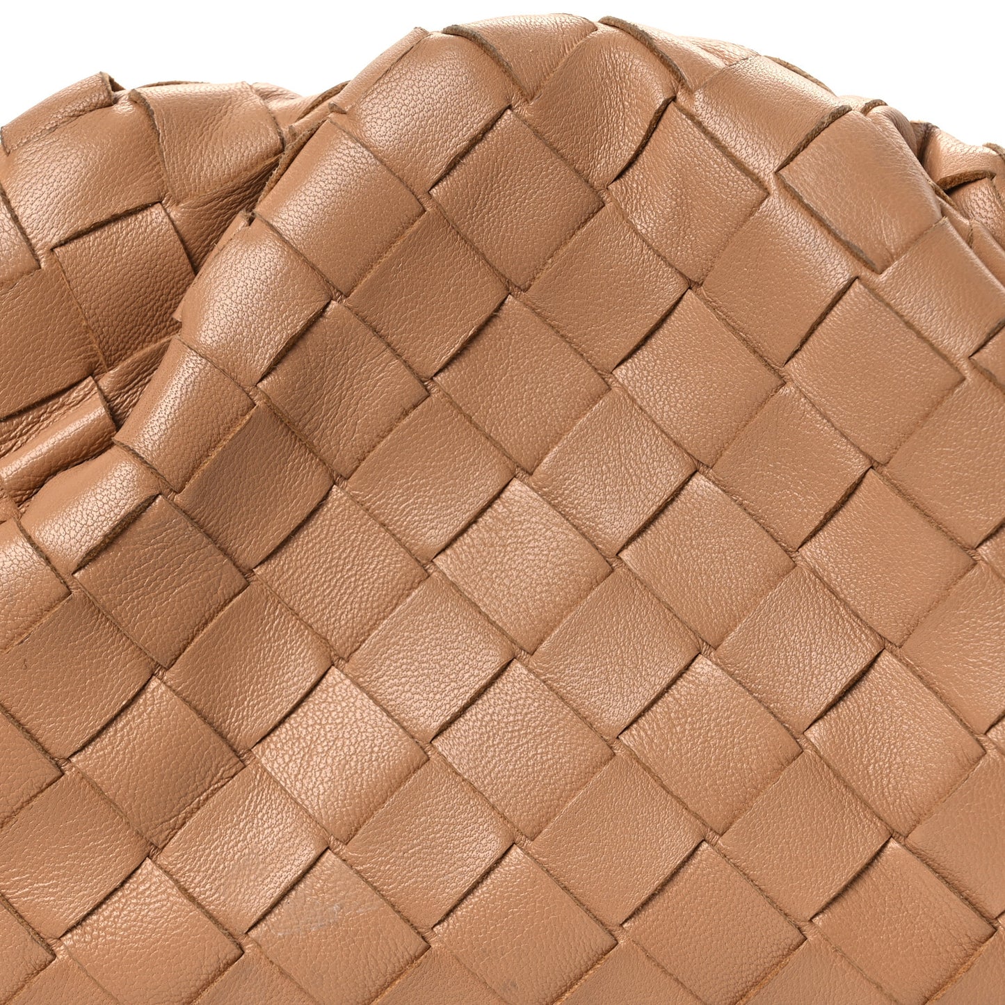Nappa Intrecciato The Mini Pouch Almond