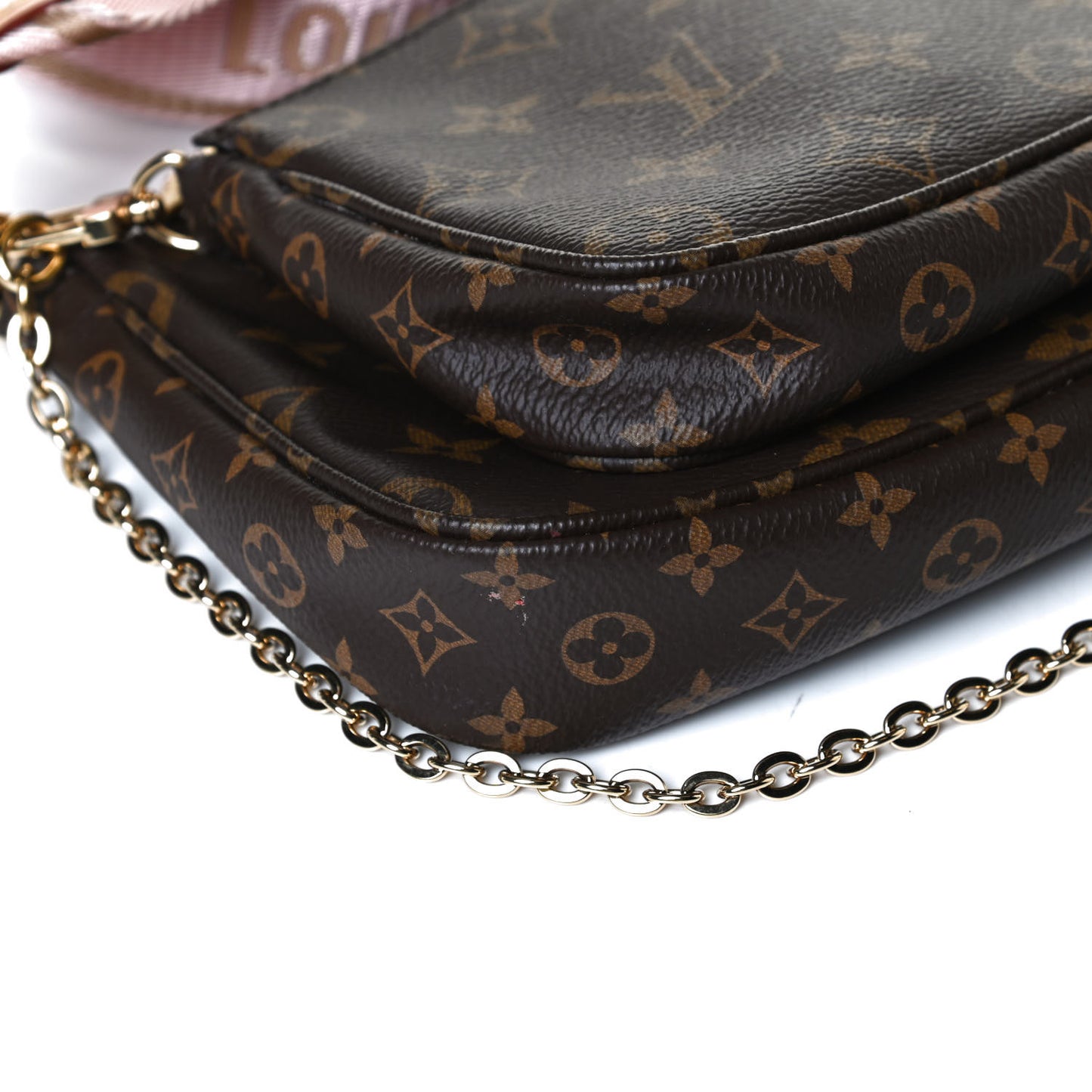 Monogram Multi Pochette Accessories Rose Clair