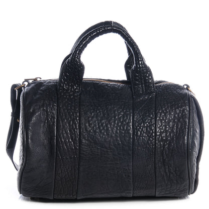 Alexander Wang Pebbled Lambskin Rocco Black Antique Brass Hardware 1 of 8