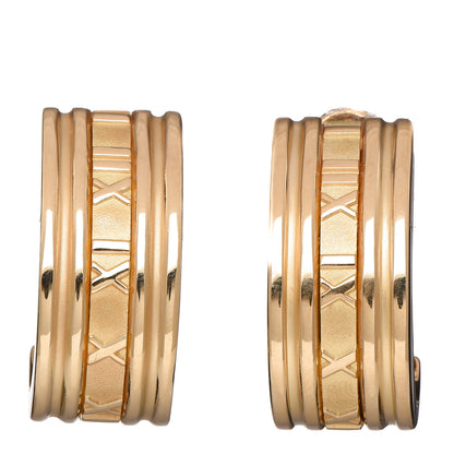 Tiffany 18K Yellow Gold Atlas Earrings 1 of 4