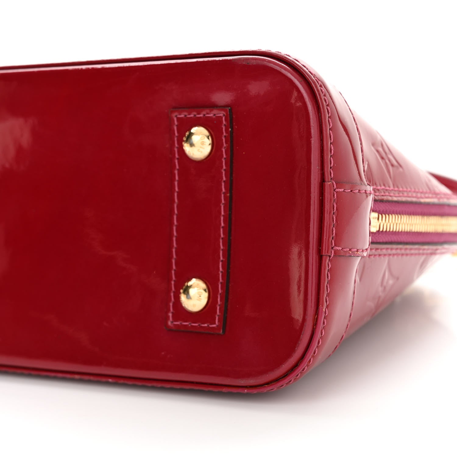 Louis Vuitton Vernis Alma BB Rose Indien 10 of 11