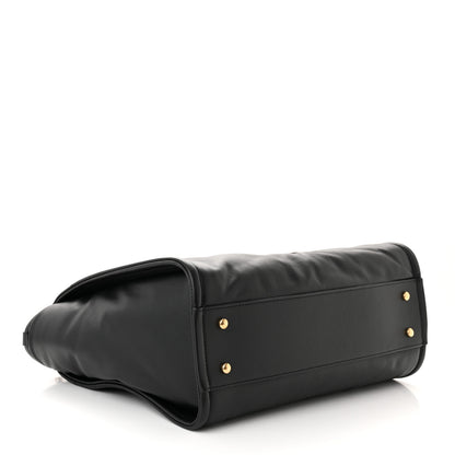Chanel Calfskin Small Deauville Tote Black 5 of 13