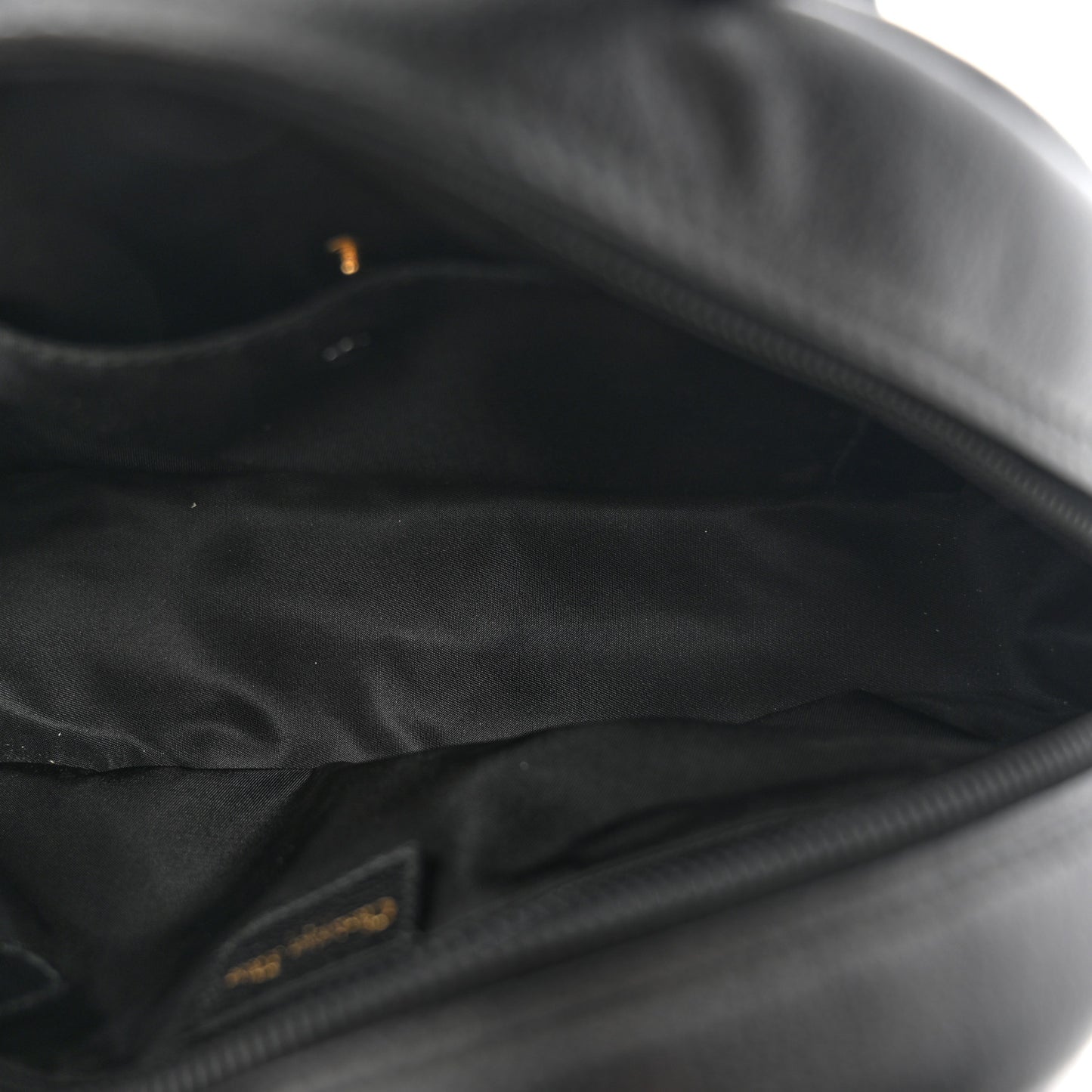 Calfskin Saddle Bowler Black