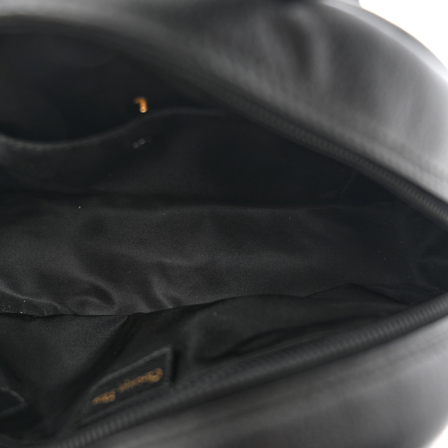 Christian Dior Calfskin Saddle Bowler Black 5 of 13