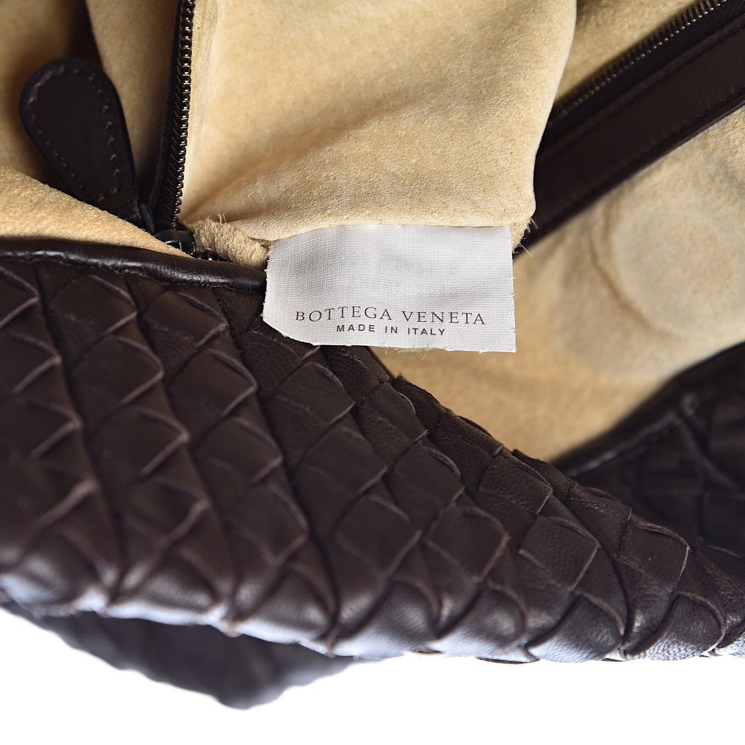 Bottega Veneta Nappa Intreccio Large Natte Hobo Ebano 7 of 10