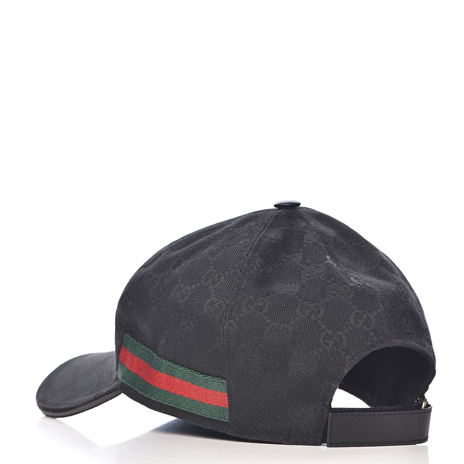 Gucci Monogram Web Baseball Hat L Black 3 of 5