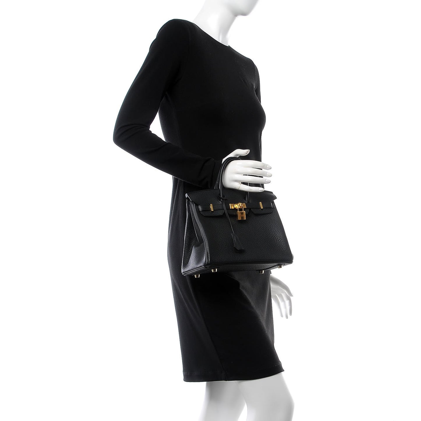 Togo Birkin 25 Black
