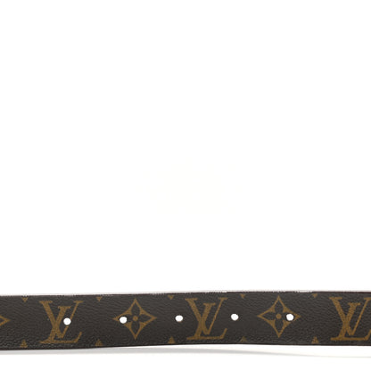 Louis Vuitton Monogram Ceinture Belt Gold Buckle 80 32 8 of 8