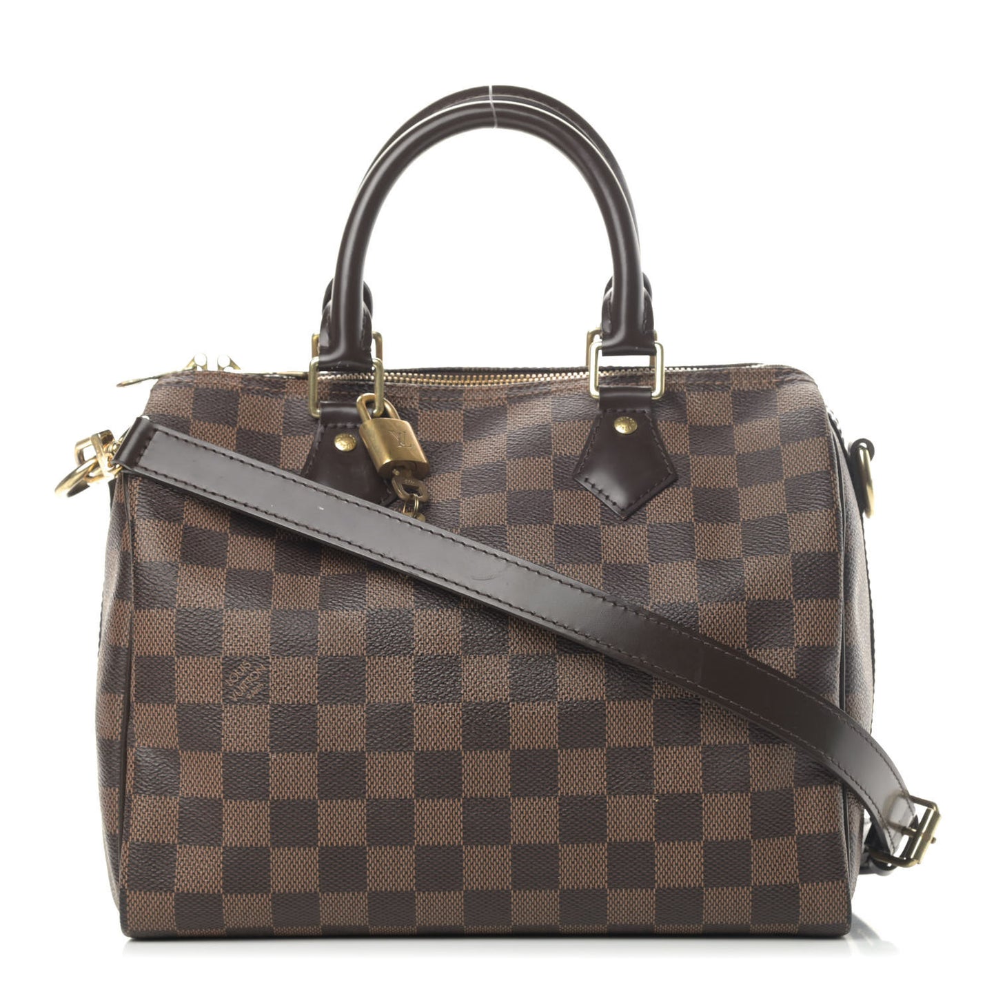 Damier Ebene Speedy Bandouliere 25