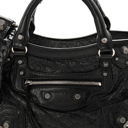 Balenciaga Agneau Arena Neo Cagole Handbag XS Black 9 of 11